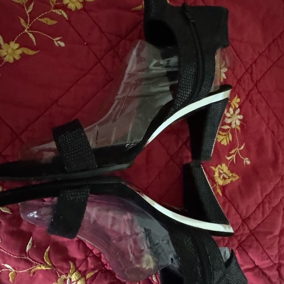 Onex Sz 6 Elegant Black Women's Heels EUC😊😊 - Picture 6 of 13